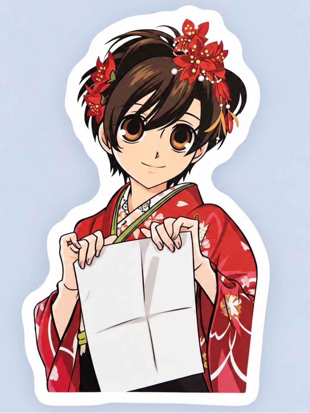 Haruhi Fujioka | Ouran High School Host Club | Anime Sticker | 5/$10